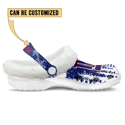 NYG Fleece-Lined Clogs - Comfortable in Winter