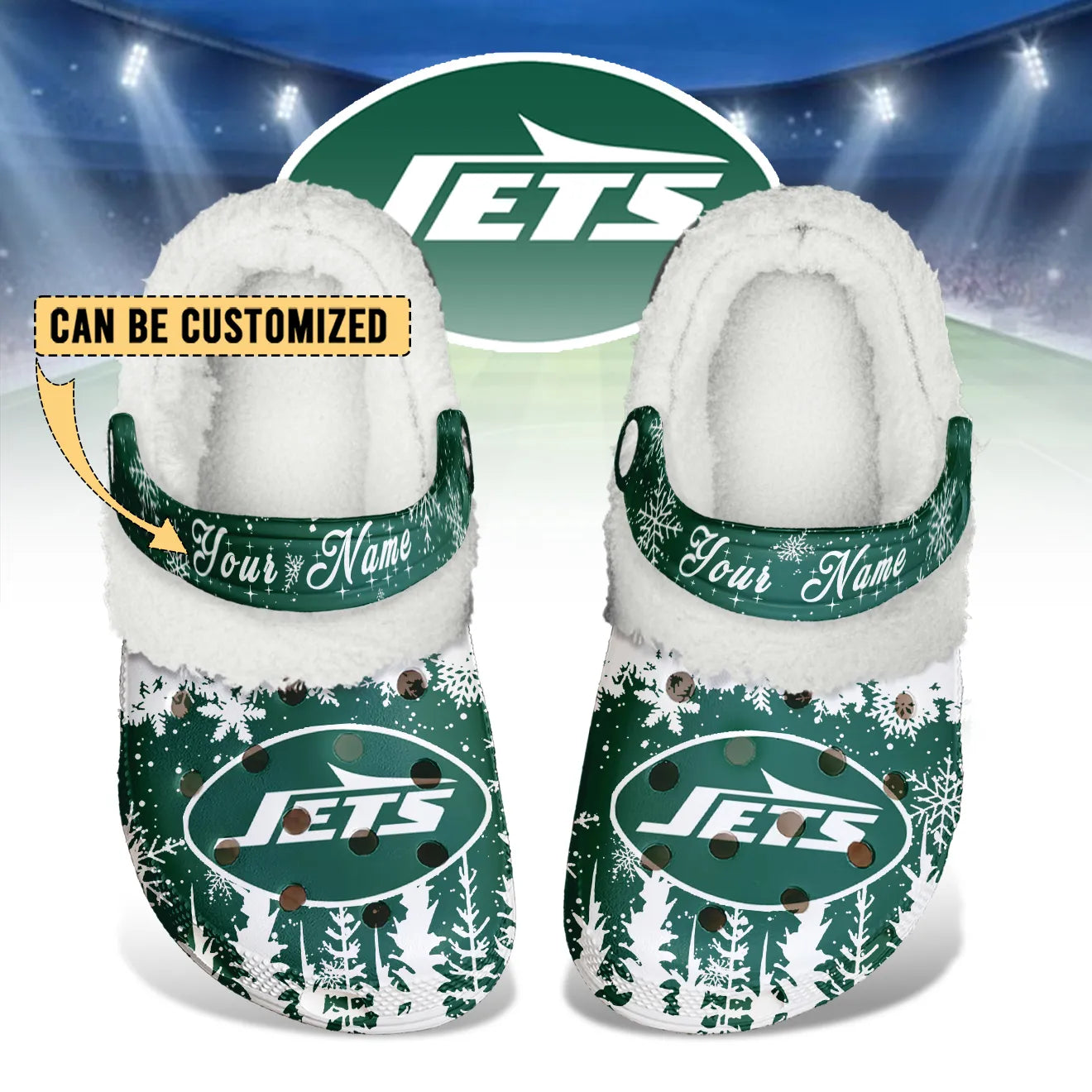 NYJ Fleece-Lined Clogs - Comfortable in Winter