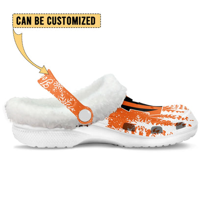 CIN Fleece-Lined Clogs - Comfortable in Winter