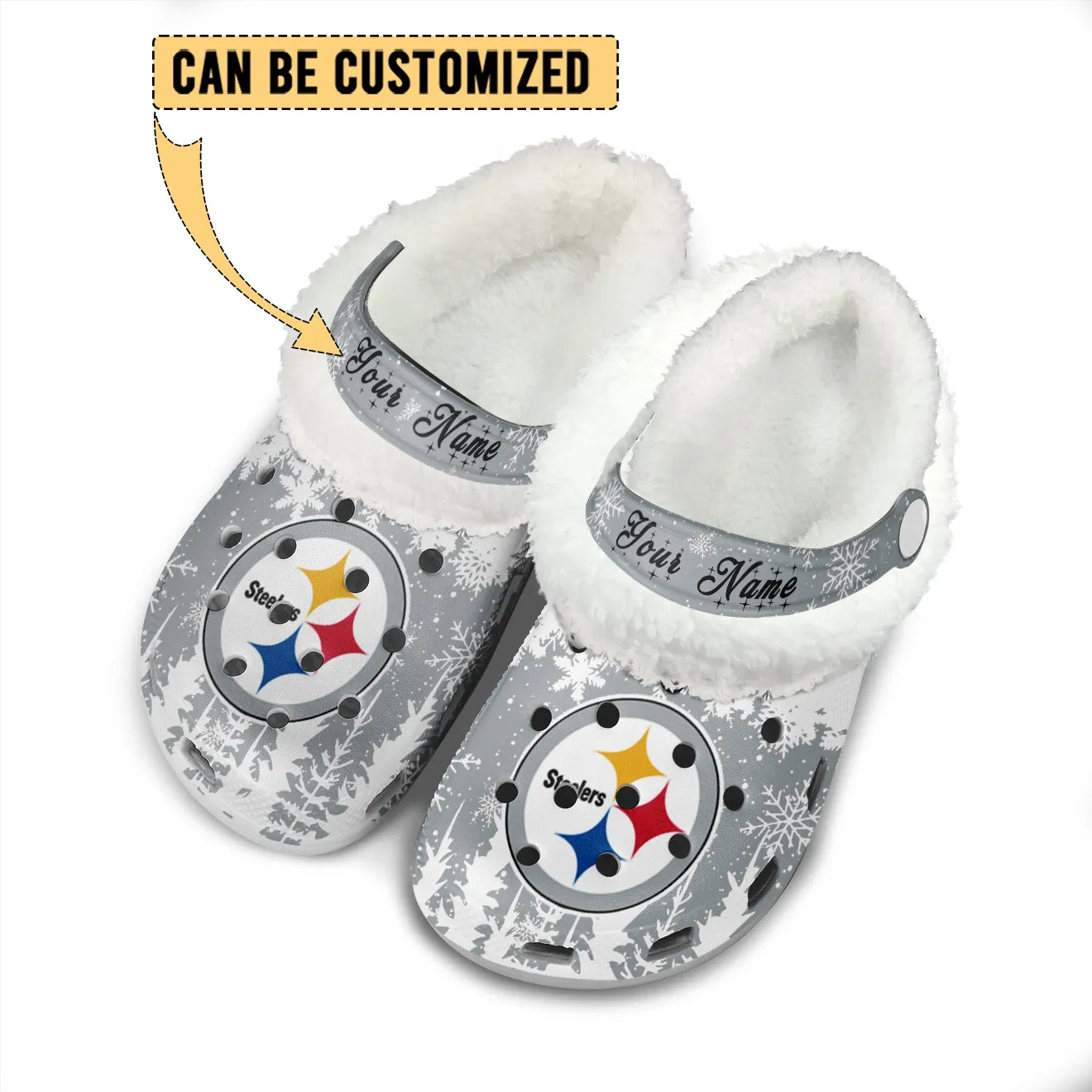 PIT Fleece-Lined Clogs - Comfortable in Winter