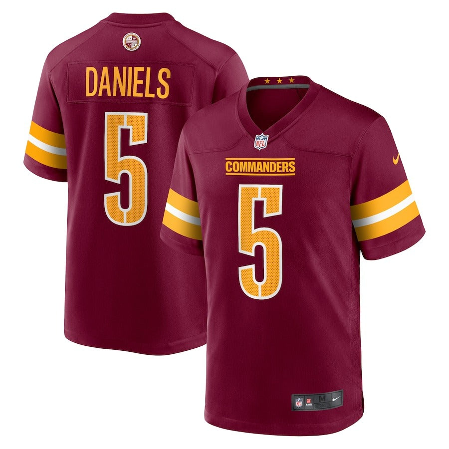 Jayden Daniels Washington Commanders Fashion Jersey - All Stitched