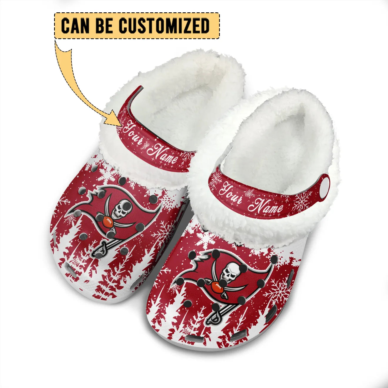 TB Fleece-Lined Clogs - Comfortable in Winter