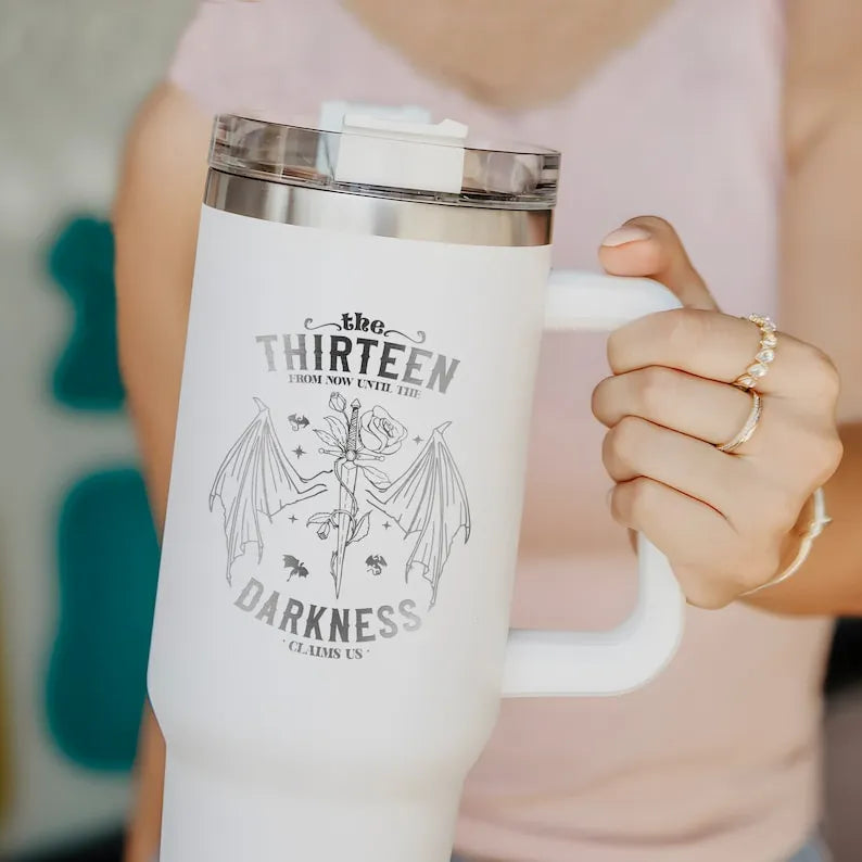 40 Oz Acotar The Thirteen Tumbler - SJM Merch, Perfect Gift for Bookish TA24