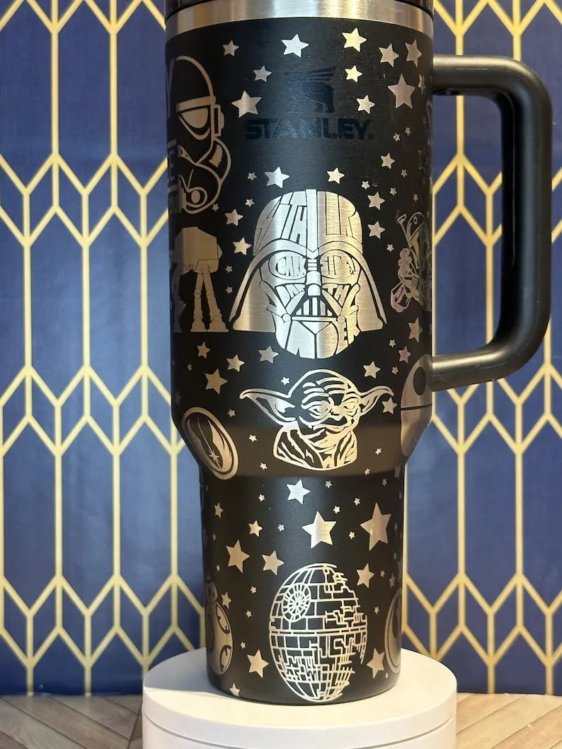 Galactic Sipper: SW Themed Insulated SWA05 40oz Tumbler