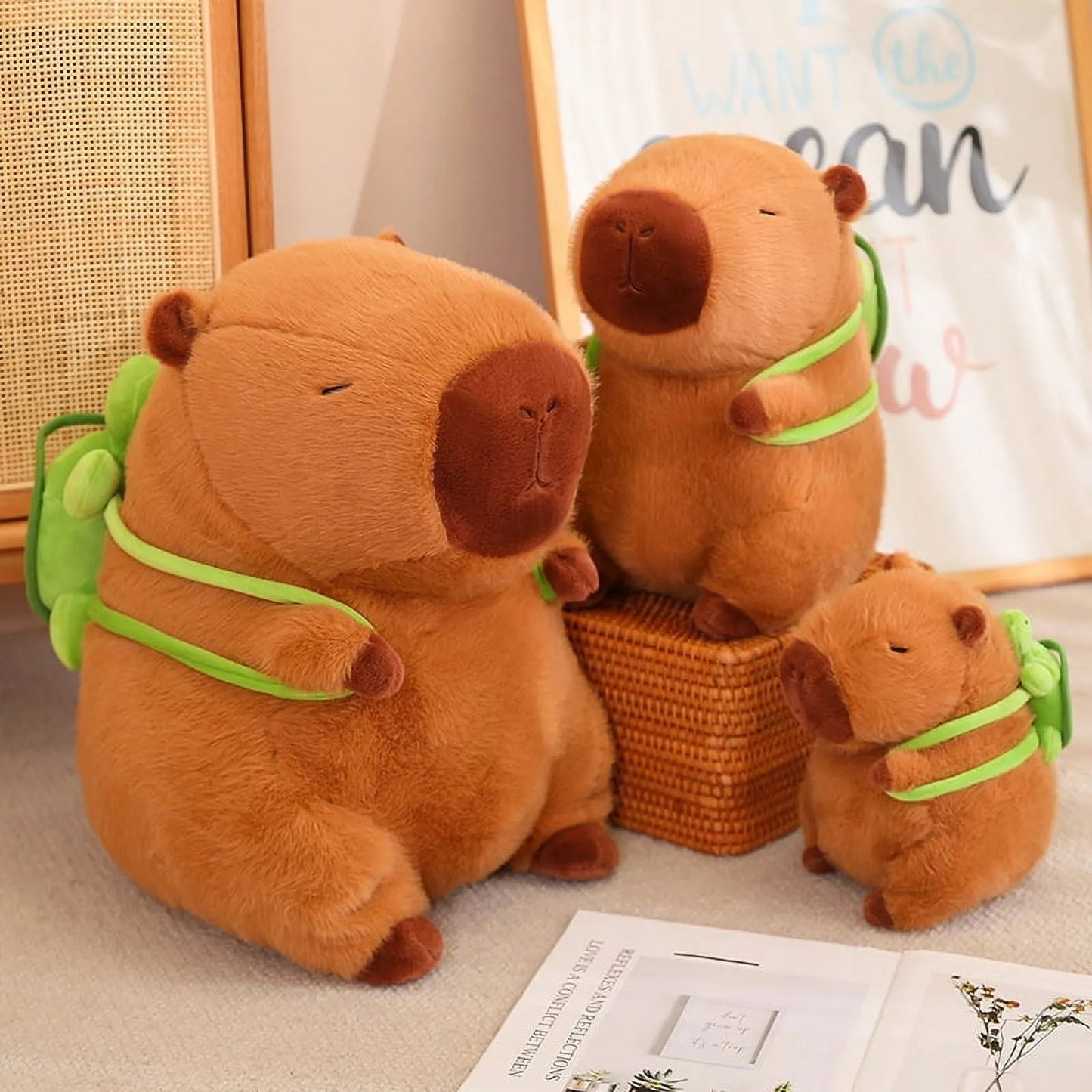 Cuddly Capybara Plushie: Your Giant Rodent Pal