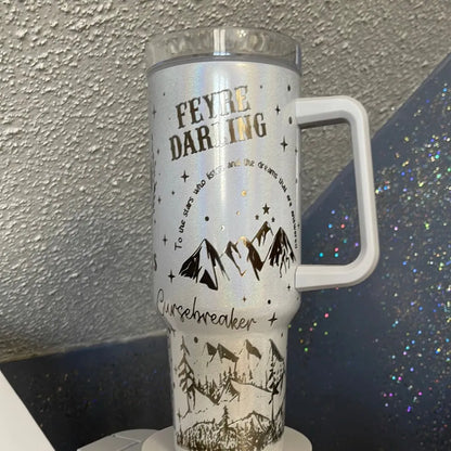 40 Oz Velaris City Of Starlight Tumbler, ACOTAR Merch TA05