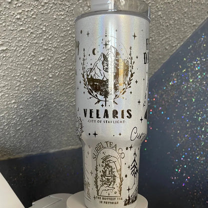 40 Oz Velaris City Of Starlight Tumbler, ACOTAR Merch TA05