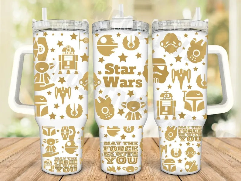 SW Millennium Falcon 40oz Tumbler SWA08