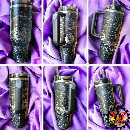 40oz ACOTAR Tumbler TA33 - Perfect Gift For Reader