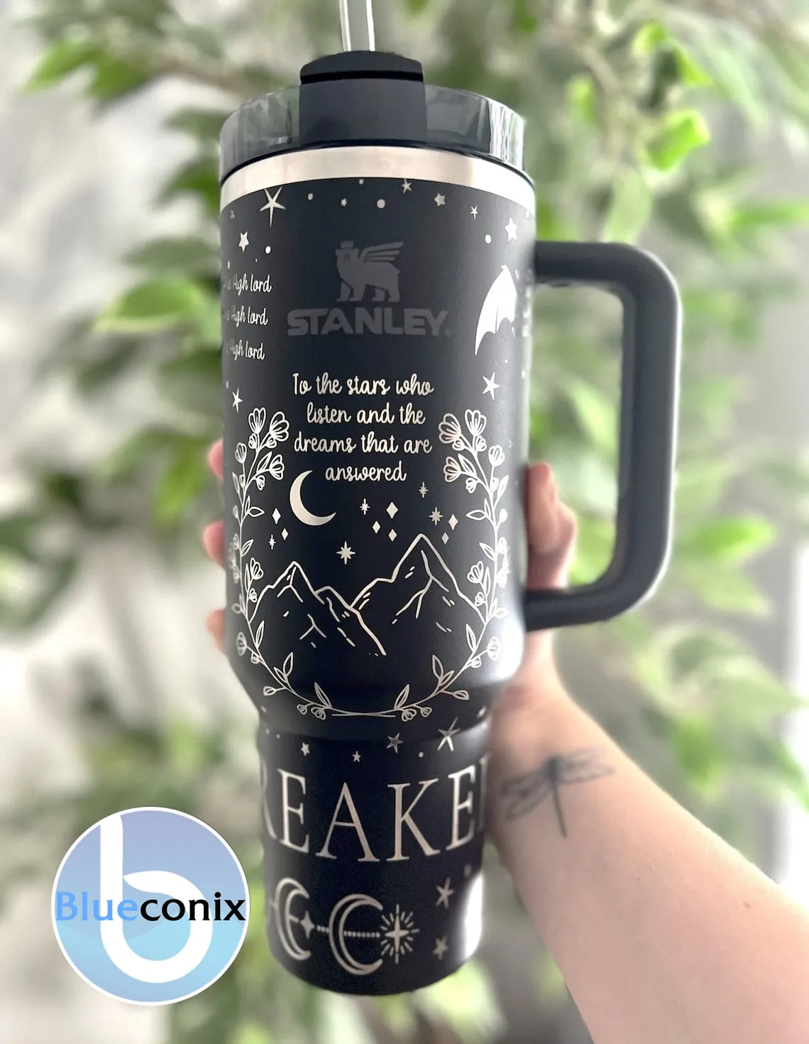 40 Oz ACOTAR Inspired Tumbler - Perfect Gift For Fans TA13