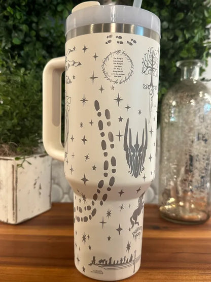 Lord of the Rings LLR6 - Engraved 40oz Tumbler