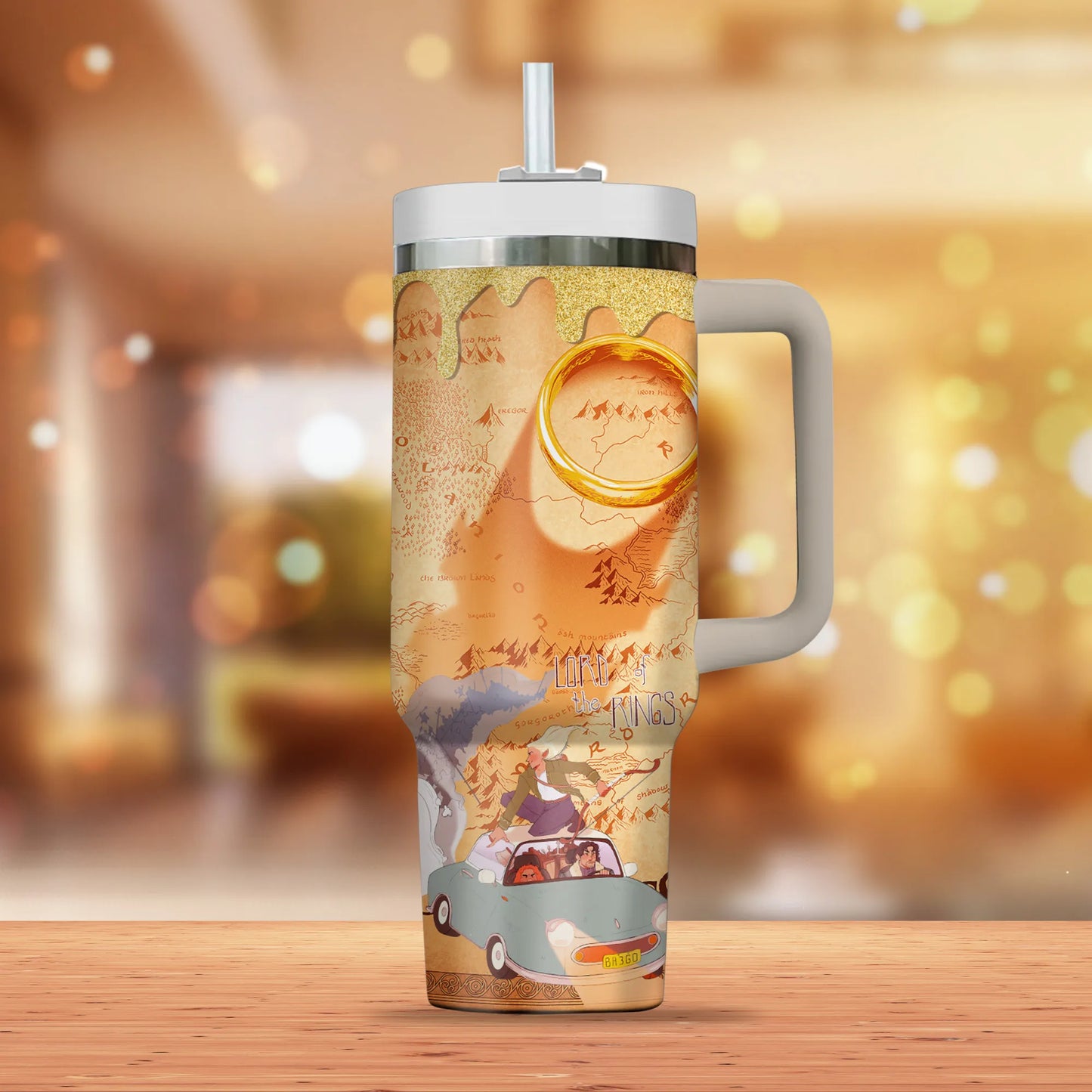 Lord of the Rings LLR5 - Engraved 40oz Tumbler