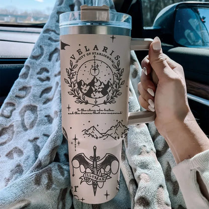 40 Oz Velaris Starlight Tumbler - SJM Fantasy Perfect Gift TA20