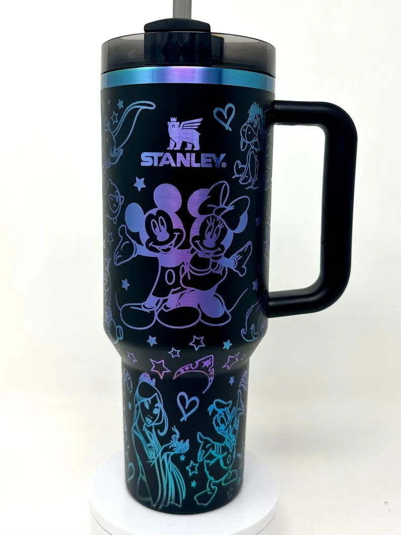 40oz Quencher DN Tumbler - Magical Holiday Characters TZ45