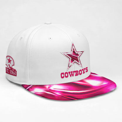 Dallas Cowboys Breast Cancer Awareness Edition Snapback Cap - Printed