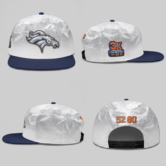 DEN Fan Gear Mile High Edition Snapback Cap - Printed