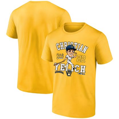 MIL 2026 Christian Yelich One Side T-Shirt - Printed