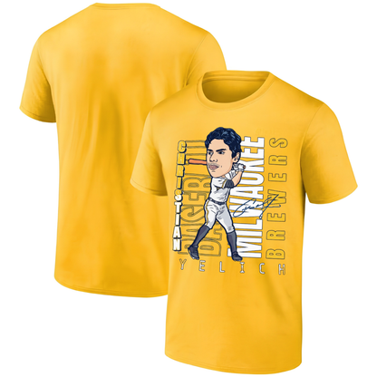 MIL 2026 Christian Yelich #22 One Side T-Shirt - Printed