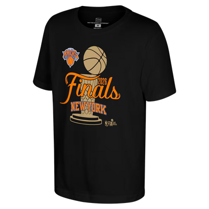 NYK 2026 Basketball Finals Game One Side Printed T-Shirt