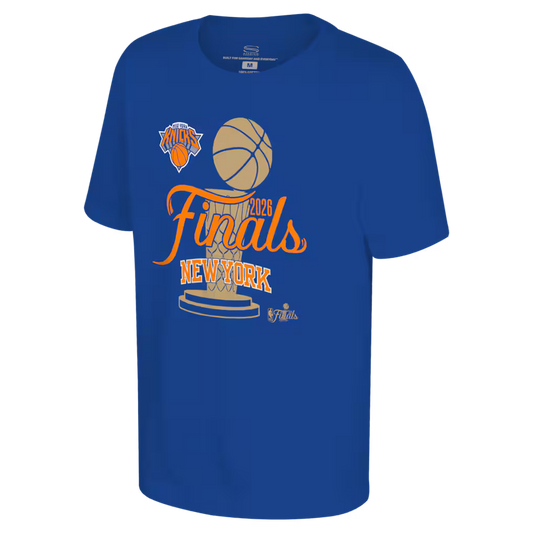 NYK 2026 Basketball Finals Game One Side Printed T-Shirt